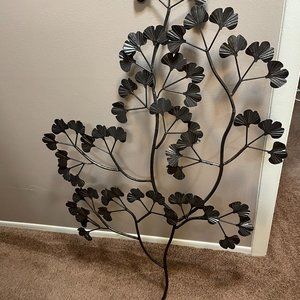 Wall art, Metal/Brass leaf of leaves